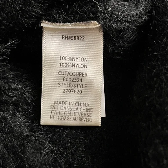 Max Studio Fur Black Vest With Pockets, Style 2707620, Size Medium NWT - Picture 10 of 12